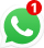 WhatsApp button rodapé